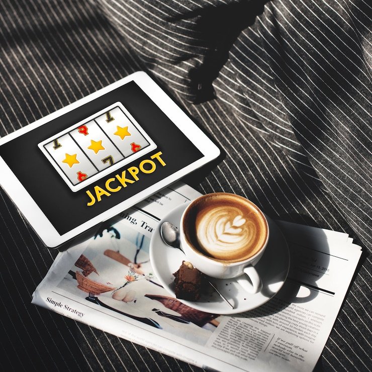 Pengguna mobile membaca aturan promosi akun